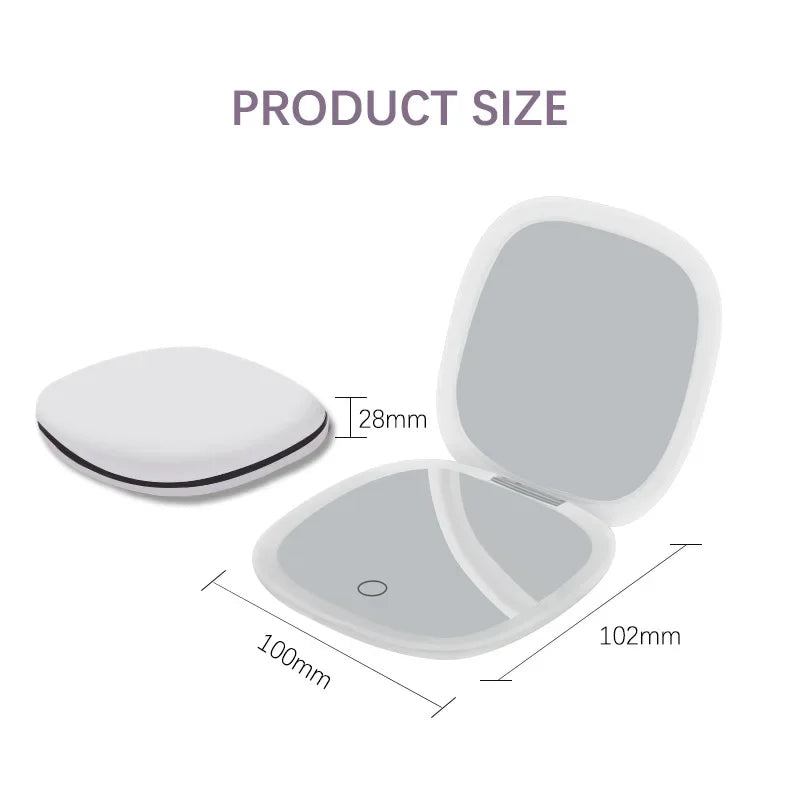 Portable LED Makeup Mirror