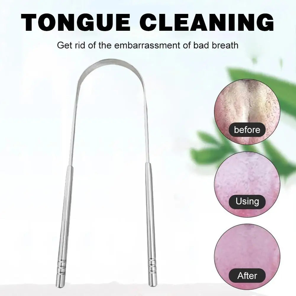 Stainless Tongue Scraper Cleaner