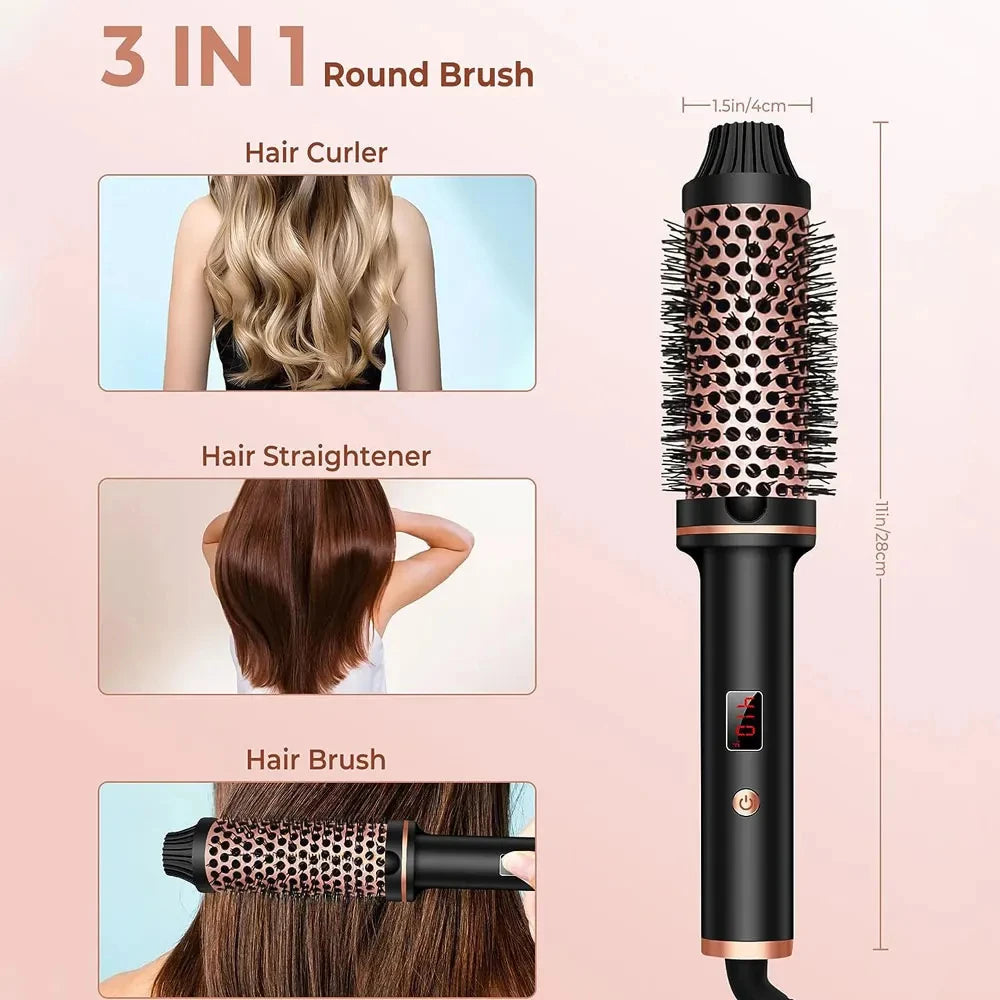 Curling Heat Brush, Professional Blowout Styler