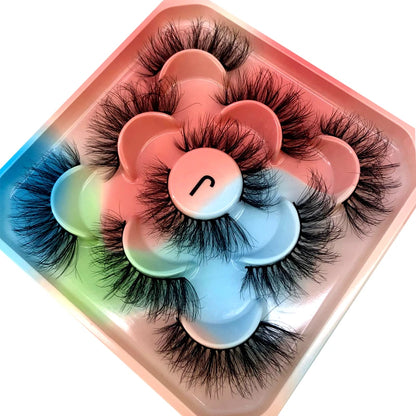 3D Mink False Eyelashes Extension