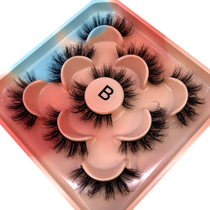 3D Mink False Eyelashes Extension