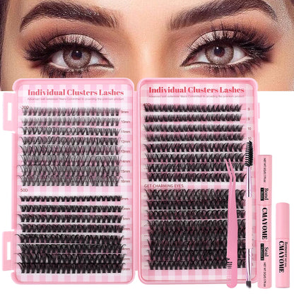 640Pc DIY Lash Extension Kit with Lash Bond and Seal