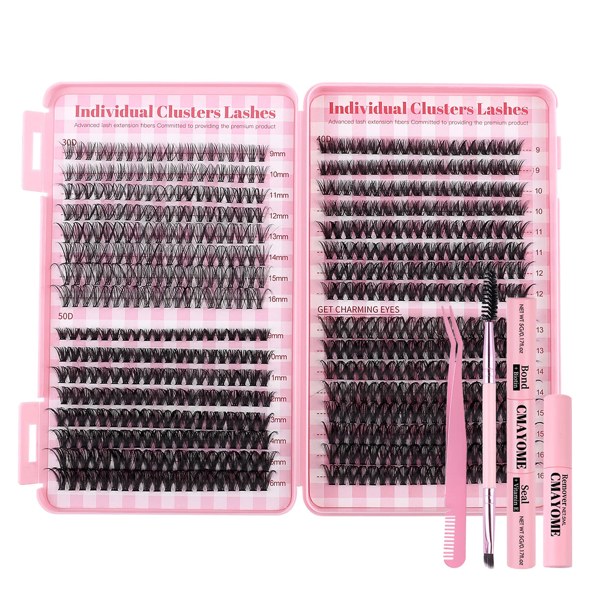 640Pc DIY Lash Extension Kit with Lash Bond and Seal